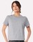 BELLA CANVAS Women’s 6 oz Heavyweight Tee 100% Cotton Crewneck T-Shirt for Everyday Wear